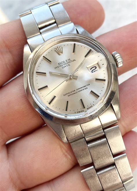 vintage Rolex 1500 date reference